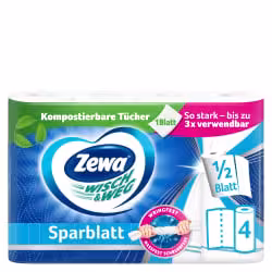 Zewa Küchenrolle Wisch&Weg Sparblatt 43224