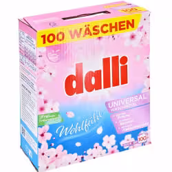 dalli Universal Waschmittelpulver Wohlfühl