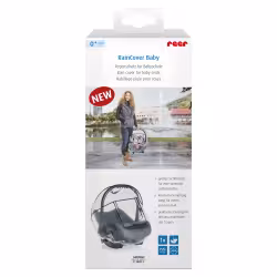 reer RainCover Baby Regenschutz für Babyschale 70538