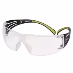 3M SF401AF SecureFit™ 400 Schutzbrille Bügelfarbe: schwarz/grün