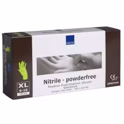 ABENA Sensitive Nitril Einweghandschuhe