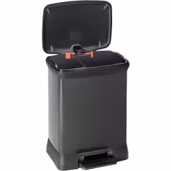 CURVER Abfalleimer DECO Bin METALLIC´S DUO