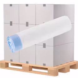 DEISS HDPE Müllbeutel 30 Liter mit Zugband