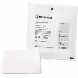 Fuhrmann Mullkompressen steril 31505