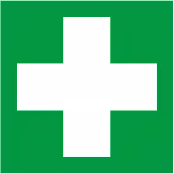 GRAMM medical Fahnenschild "Erste Hilfe" 300.300.11120