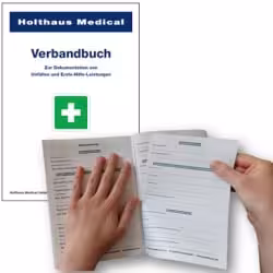 Holthaus Medical Verbandbuch DIN A5 gemäß BGI 511-1 50249