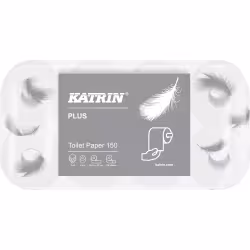 KATRIN Plus Toilet 150 Toilettenpapier 132410