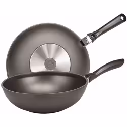 KRÜGER Leipzig Wok-Pfanne Aluguss
