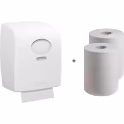 Kimberly-Clark Aktionsset "Hygiene" Handtuchpapier + Spender 7955+6621