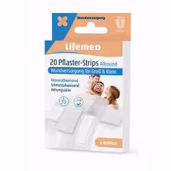 Lifemed Allround 4 Größen Pflaster-Strips