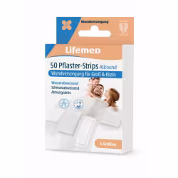 Lifemed Allround 4 Größen Pflaster-Strips