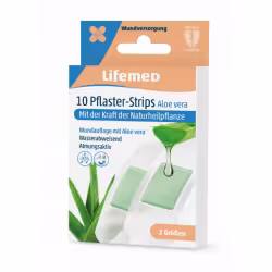 Lifemed Aloe Vera 2 Größen Pflaster-Strips 99033