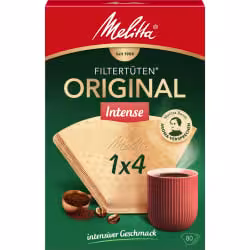 Melitta Filtertüten 1x4/80 Original Intense 4006508208814