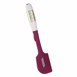 Metaltex Silikonteigschaber mit Digitalthermometer 298064 317