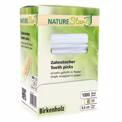 NATURESTAR Zahnstocher in Papier