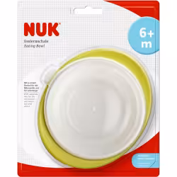 NUK Easy Learning Esslernschale mit 2 Deckeln 10.255.192