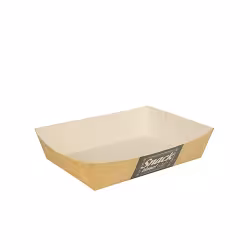 Papstar Pure Good Food Snacktrays Imbissschalen