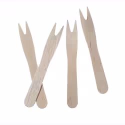 Papstar Pure Pommes-Frites-Gabeln