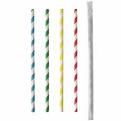 Papstar Pure Trinkhalme
