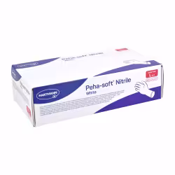 Peha-soft nitrile white powderfree Einmalhandschuhe 9422083
