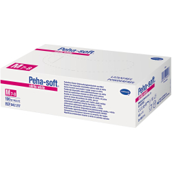 Peha-soft nitrile white powderfree Einmalhandschuhe 9422093