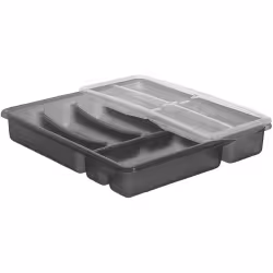 Rotho BASIC Besteckkasten mit Extra-Top-Gleiter 1752290001