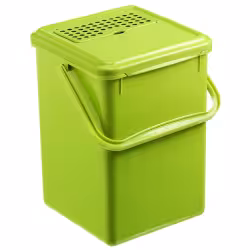 Rotho Bioabfall Eimer mit Aktivkohlefilter GREENLINE BIO
