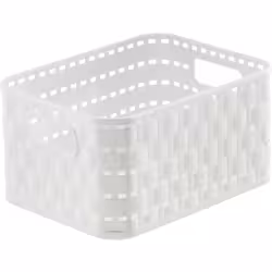 Rotho COUNTRY Aufbewahrungskorb Rattan 2 Liter