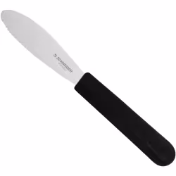 SCHNEIDER Streichmesser mit Wellenschliff 260673