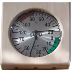 Sauna Thermometer & Hygrometer 83004