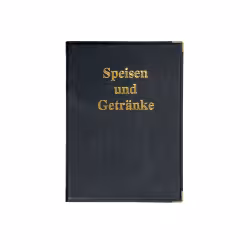 Sigel Speisekarten-Mappe mit Goldprägung SM101