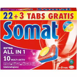 Somat 10 Tabs All in 1 Extra Spülmaschinentabs S0S25