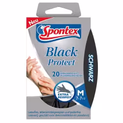 Spontex Black Protect Nitril-Handschuh 12969029