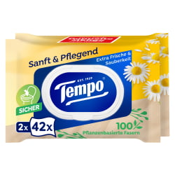 Tempo sanft & pflegend feuchte Toilettentücher 836198