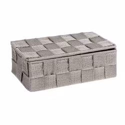 WENKO Adria Mini Aufbewahrungskorb mit Deckel 22572100