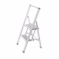 WENKO Alu-Design Klapptrittleiter 601015100