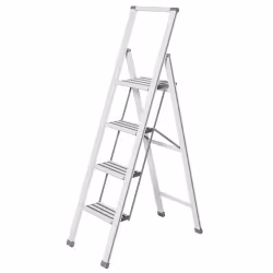 WENKO Alu-Design Klapptrittleiter 601017100
