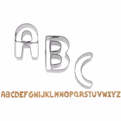 WESTMARK A-Z Buchstaben-Ausstechformen