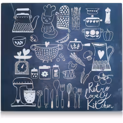 Zeller Lovely Kitchen Herdblende-/Abdeckplatte