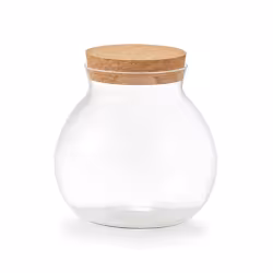 Zeller Vorratsglas mit Korkdeckel
