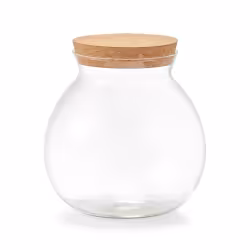 Zeller Vorratsglas mit Korkdeckel
