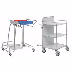 novocal Stationswagen SW 500 inkl. Frischwäscheablagen SW520-KS70