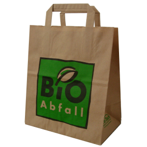BIOMAT® Bioabfallsäcke aus Papier 8 l mit Henkel