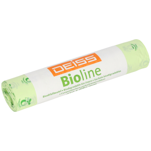 DEISS BIOLINE Bioabfallsäcke 30 Liter ecovio® Biokunststoff