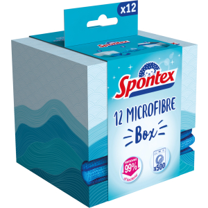 Spontex Microfibre Mikrofaser Spenderbox