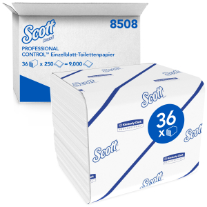 SCOTT® Control™ 36 Toilet Tissue - Einzelblattsystem