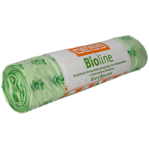 DEISS BIOLINE Bioabfallsäcke 60 Liter ecovio® Biokunststoff