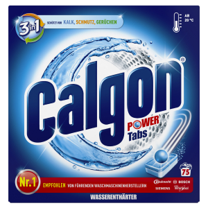 Calgon 3in1 Waschmaschinen-Wasserenthärter Power-Tabs