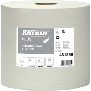 KATRIN Plus Industrial Towel Putztuchrolle