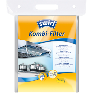 Swirl Kombi-Filter für Umluft-Dunstabzugshauben